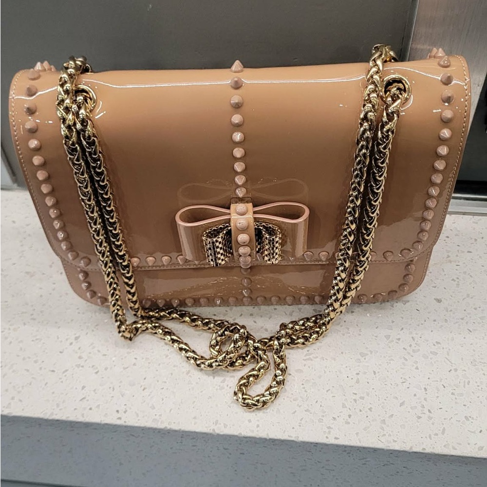 Authentic Christian Louboutin Studded Purse. - Picture 3 of 10